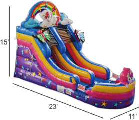 <strong><span style='color:#0000ff;'>15ft Unicorn Water Slide<font color='red'><marquee>***Exclusive Jumping Hearts Design***</marquee></font> </span></strong>