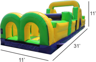 <strong><span style='color:#0000ff;'>31ft Magic Obstacle Course</span></strong>