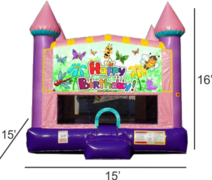 Flowers and Friends Bounce House