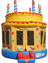 Birthday Cake Bounce House