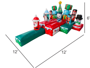 <strong><span style='color:#0000ff;'>Christmas Hula Hoop Toss</span></strong>