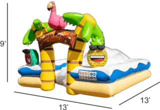 <strong><span style='color:#0000ff;'>Flamingo Foam Party PIt</span></strong>