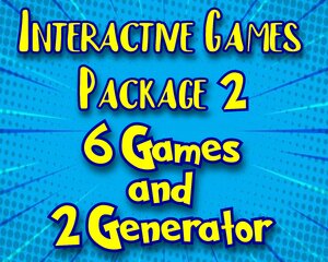 Interactive Games Package 2 $2044