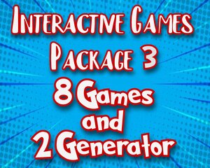 Interactive Games Package 3 $2439