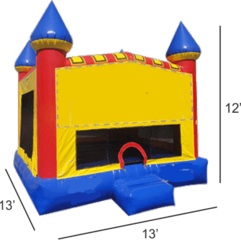 <strong><span style='color:#0000ff;'>Rainbow Bounce Castle</span></strong>