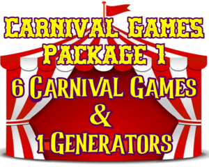 Carnival Games Package 1 $1060