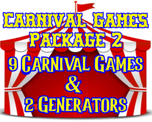 Carnival Games Package 2 $1830