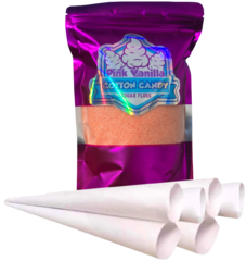 <strong><span style='color:#0000ff;'>Pink Vanilla Sugar Floss 20 servings<font color='red'><marquee>***Enough sugar floss for approx. 20 servings***</marquee></font></span></strong>
