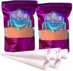<strong><span style='color:#0000ff;'>Pink Vanilla Sugar Floss<font color='red'><marquee>***Enough sugar floss for 40 servings***</marquee></font></span></strong>