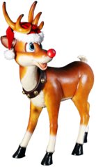 <strong><span style='color:#0000ff;'>4ft Rudolph</span></strong>