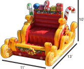 <strong><span style='color:#0000ff;'>Santa Sleigh Selfie Booth </span></strong>