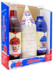 <strong><span style='color:#0000ff;'>Snow Cone Syrup and Cup Kit</span></strong>
