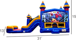 <strong><span style='color:#0000ff;'>Spiderman Combo</span></strong>