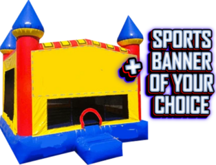 <strong><span style='color:#1C26C3;'>Sports Bounce House</span></strong>