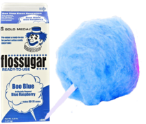 Blue Raspberry Sugar Floss***Enough sugar floss for 40 servings***