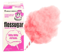 Pink Vanilla Sugar Floss***Enough sugar floss for 40 servings***
