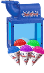 <strong><span style='color:#0000ff;'>Snow Cone Machine<font color='red'><marquee>***Includes servings for 20 people***</marquee></font></span></strong>