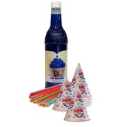 Snow Cone Supplies (BLUE RASPBERRY)