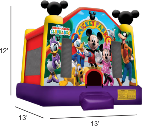 Mickey Mouse Bounce House