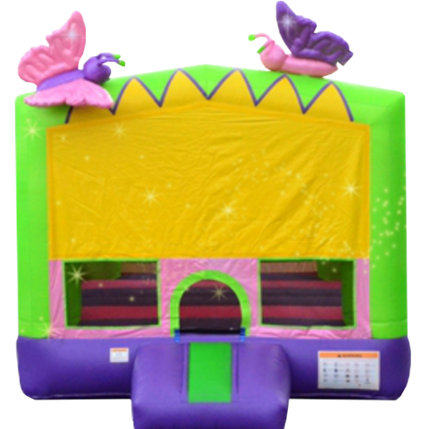 Sparkling Butterfly Bounce House