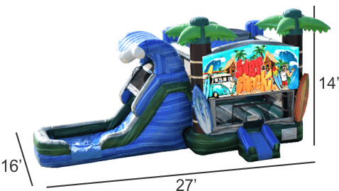 Surf Bounce House Combo