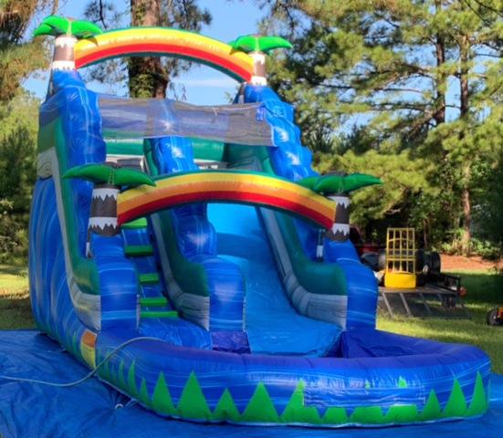 Water Slide, Games, Concession Rental Savannah GA Jumping Jeepers Rentals