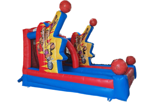 Double Basketball Hoop Inflatable Game Rental
