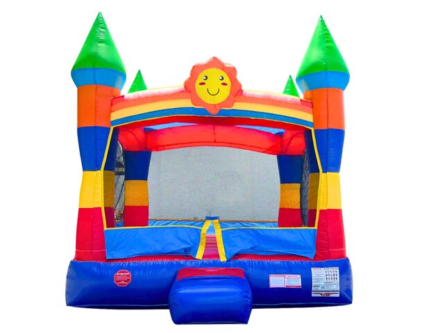 Smiley Face Inflatable Bounce House Rental Savannah GA