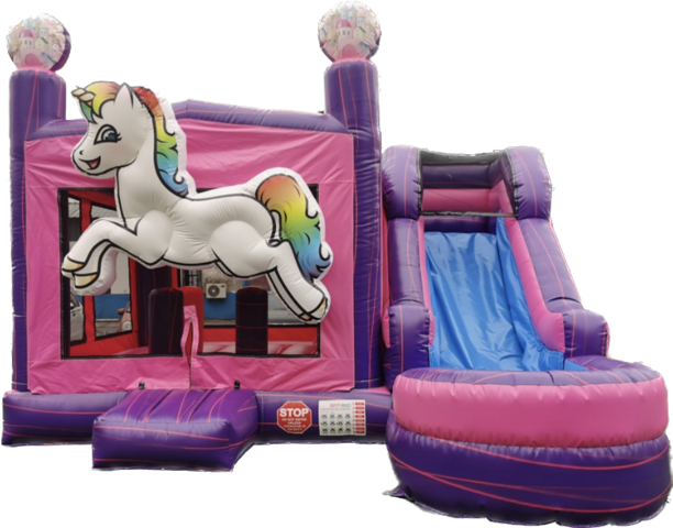 Unicorn Inflatable Bounce House Rental Savannah GA