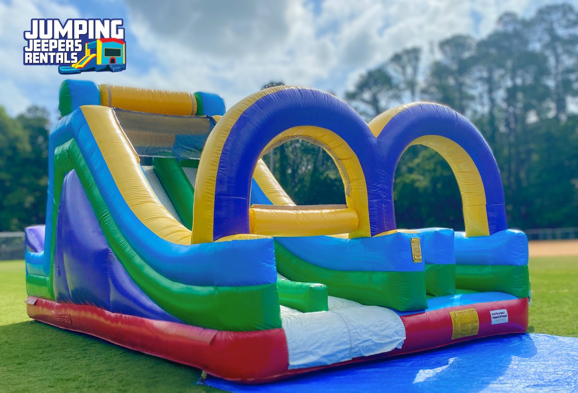 Obstacle course with two lanes for rent in Bluffton, SC Obstacle course with two lanes for rent in Bluffton, SC