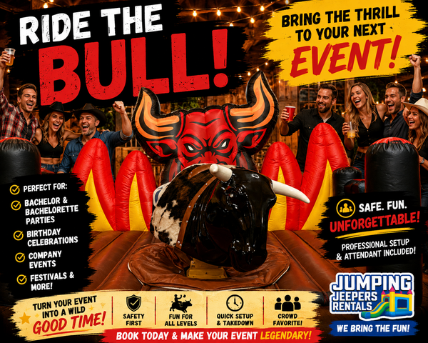 Mechanical Bull Rental - Savannah Buckin’ Bull
