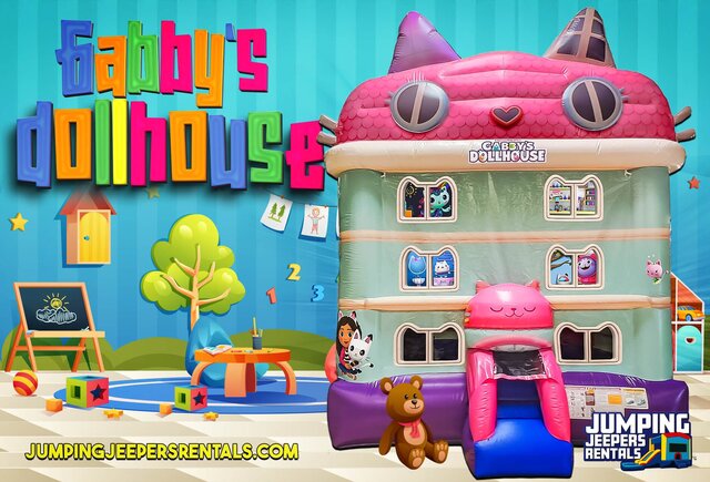 Gabby's Dollhouse Bounce House