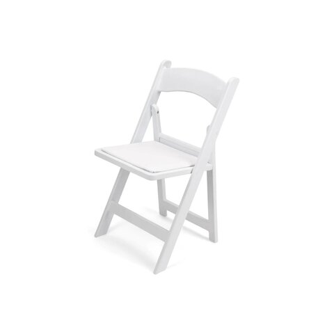 White Resin Chair Rentals 10