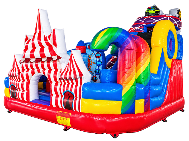 Carnival Playland Obstacle Course