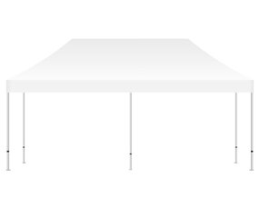 10' x 20' White Pop Up Tent