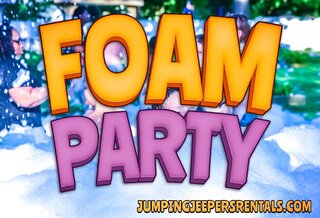 1Hr FOAM Party - Birthday Party Small Event