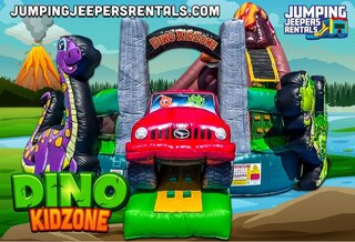 Dinosaur Bounce House  Jumping Jeepers Rentals Savannah