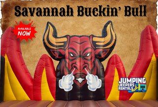 Mechanical Bull Rental - Savannah Buckin’ Bull