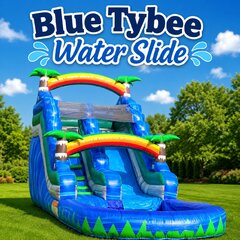 Blue Tybee Water Slide