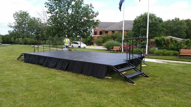 Stage Rental KCpartyrentals Kansas City MO