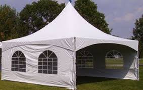 20 X 30 High Peak Frame Tent (Installed) - Rent-All Plaza of Kennesaw