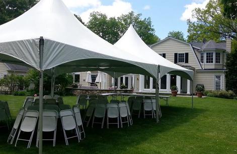 20x40 High Peak Tent Rental | KCpartyrentals.com Kansas City MO