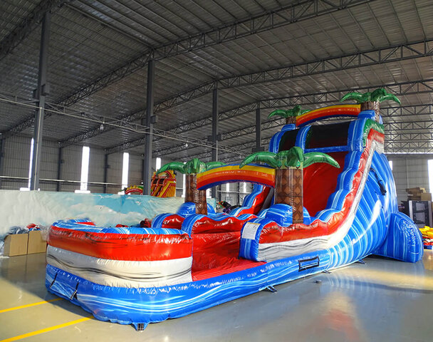 18' Baja Splash Single Lane Waterslide