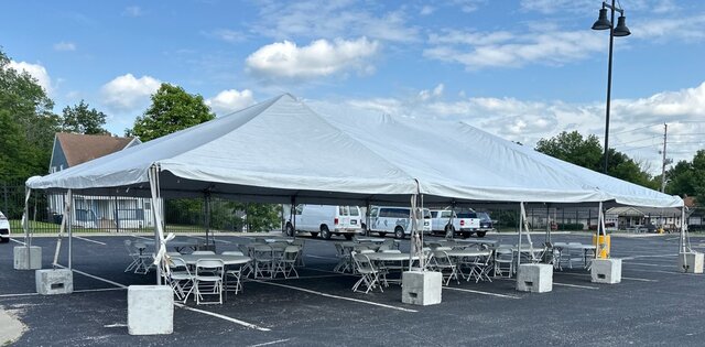 30'x50' Frame Tent