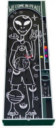 Alien Pinball Carnival Game