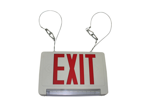 Exit and Emergency light combo unit