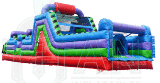 New 5 Color 35' Conqueror Obstacle Course
