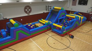5 Color 115' Obstacle Course