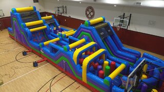 5 Color 150' Obstacle Course