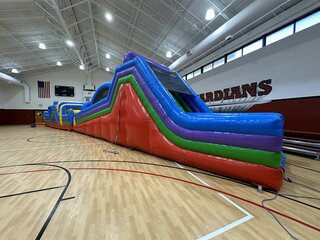5 Color 75' Obstacle Course